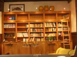 BibliothÃ¨que avec Ã©chelle - Emard-Bois-Menuisier-Escalier